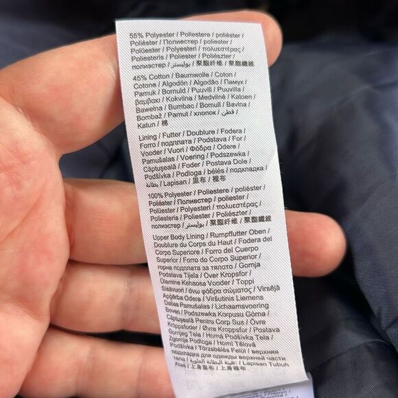 Vintage Esprit Navy Nautical Hooded High Collar Jacket 2 - Picture 9 of 10